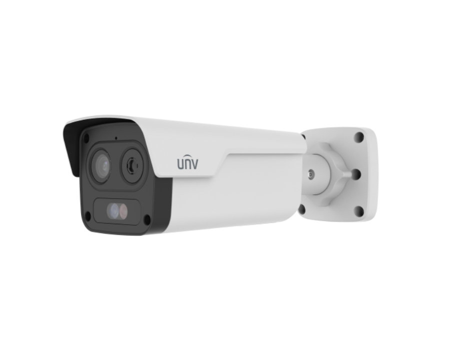 TIC2A32SA-F7-4F6AC-I1 4MP 6mm Optik & 7mm Termal Sabit Lens 50m IR sesli Bullet IP Kamera