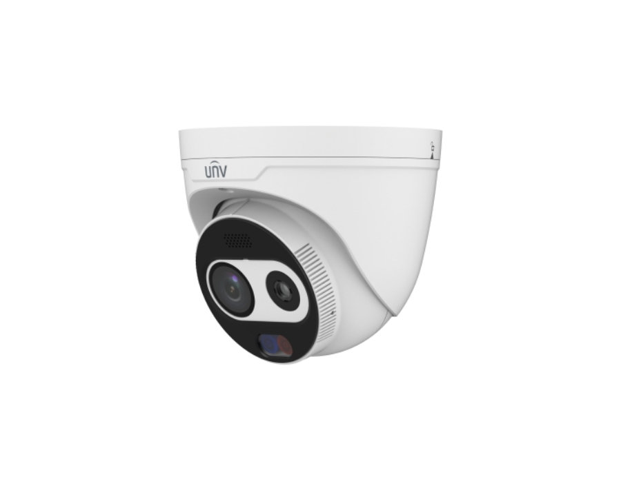 TIC3612SA-F2-4F3AC-I1 4 MP 3.0mm Optik & 4.0mm Termal Sabit Lens 30m IR Çift Yönlü Ses Termal IP Kamera