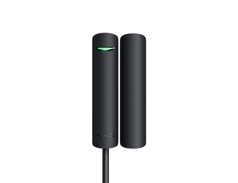 DoorProtect Plus Fibra Kablolu Manyetik Kapı Dedektörü - Siyah