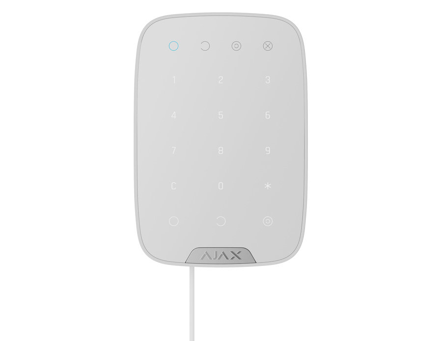 Keypad Fibra Kablolu - Beyaz