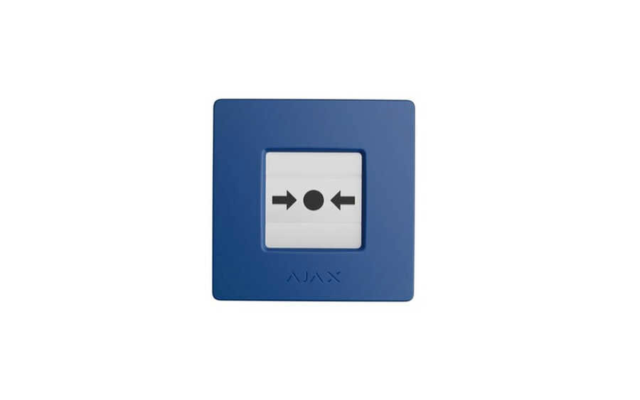 Manual Call Point Kablosuz Kırbas Buton - Blue