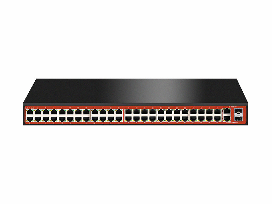 WI-PS150GF - 48FE+2 Gigabit Combo SFP PoE Switch
