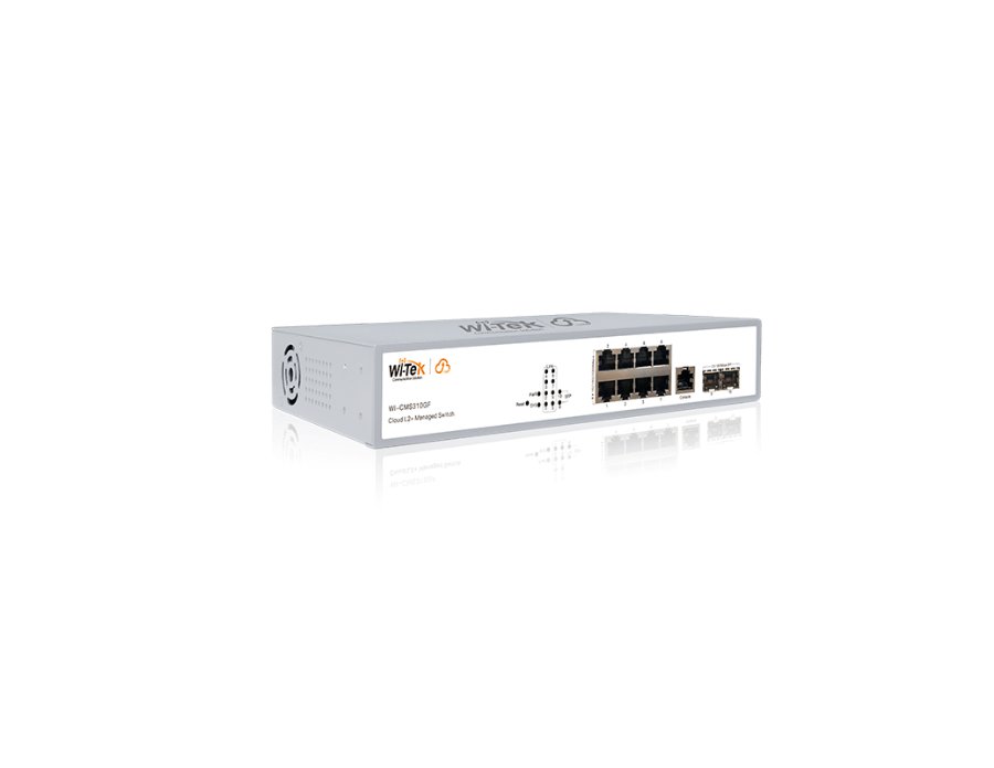 WI-CMS310GF 8GE + 2GE SFP Uplink Cloud L2+ Yonetilebilir Switch