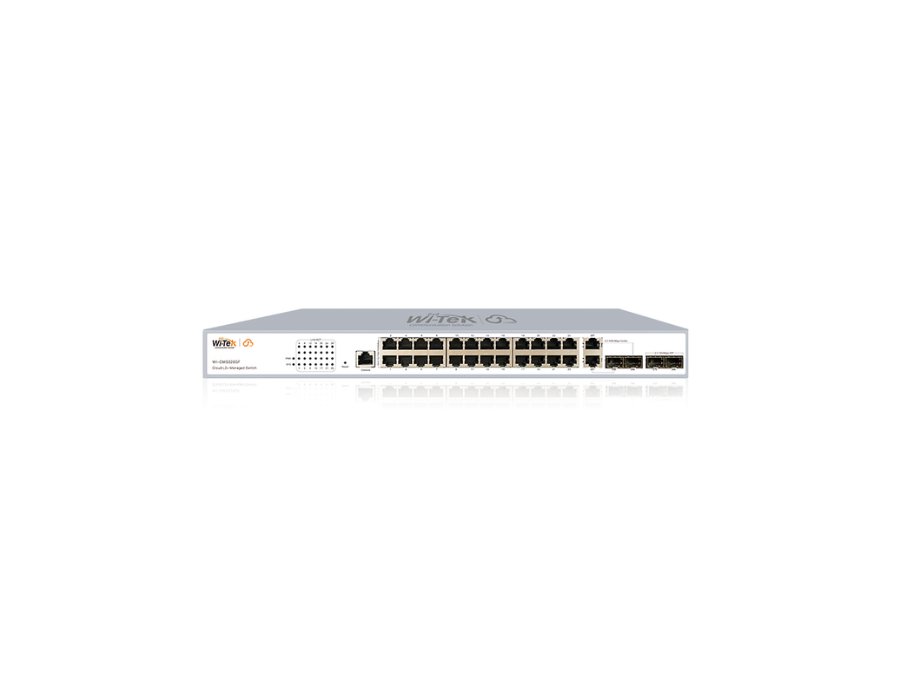 WI-CMS328GF 24 1000Mbps RJ45 Ports, 2 1000Mbps SFP and 2 1000Mbps Combo