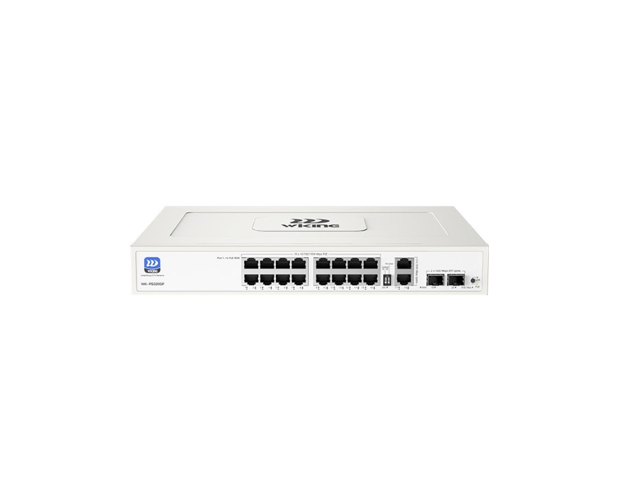 WK-PS320GF 16GE PoE + 2GE Uplink + 2GE SFP 185W PoE Switch