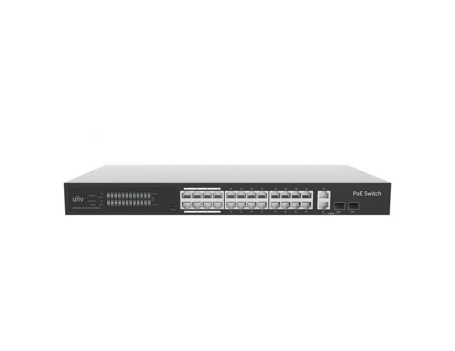 NSW2100-25GT1GP1GC-POE-IN 24GE  Port + 2GE + 2GE SFP Uplink 390W Cloud Easy Smart PoE Switch