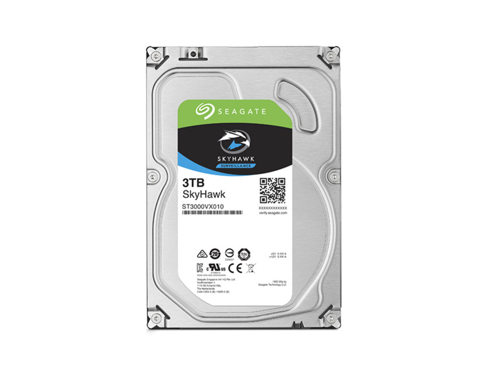 Seagate SKYHAWK 3TB 5900Rpm 3.5" Sata Güvenlik Diski ST3000VX010