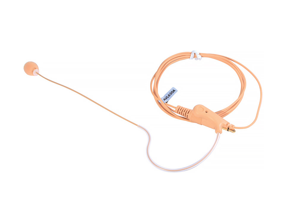 AVL-630A - Headset Mikrofon - 1500 Ohm Omni Direction 3 Pin XLR