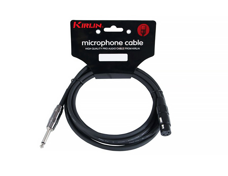 MP-272BN- 3M 20AWG XLR/F - 6.3mm Microphone Cable