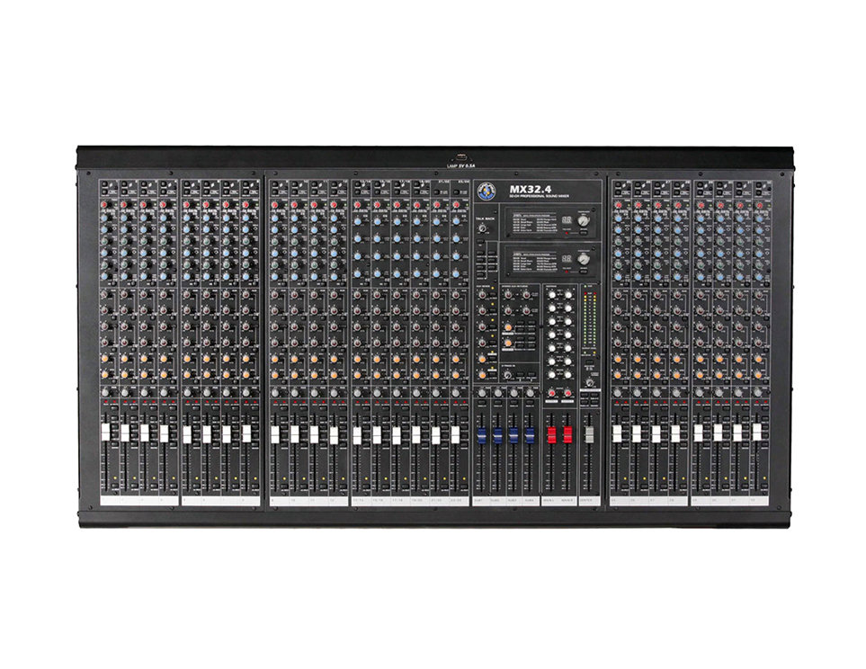 MX.32.4 DSP 2 - DSP*2 - 32 Kanallı Prof. Deck Mixer