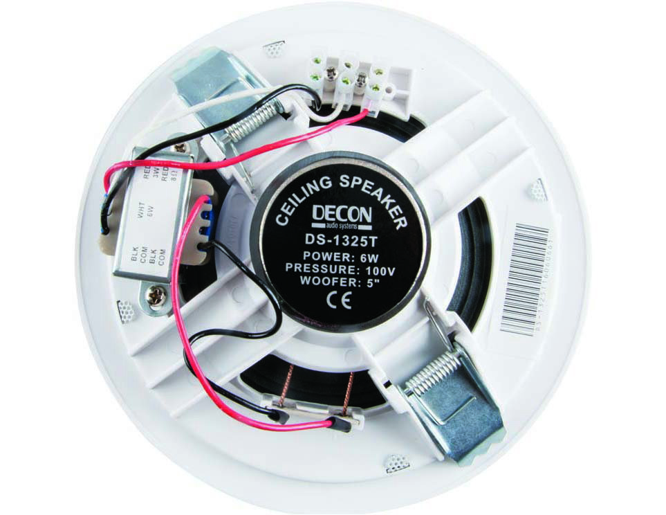 DS-1325TW - 5" Alçıpan Hoparlör - Beyaz