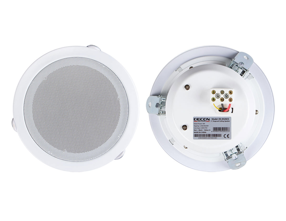 DS-EN26CS - Tavan Hoparlörü 5" 1,5-3-6 Watt