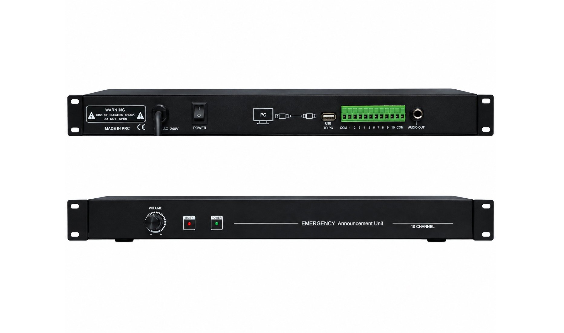 WM-3850 - 10 Kanal Acil Anons Modulü
