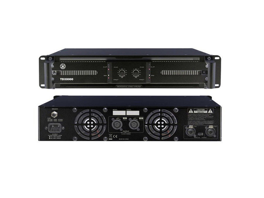 TDX 8000 - Power Amfi - 2x2000/4 OHM
