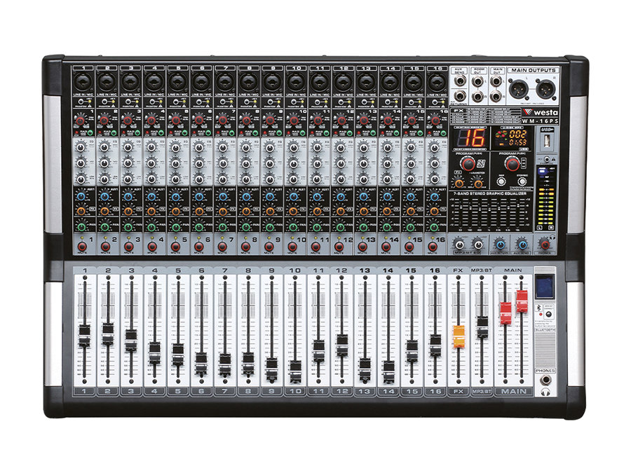 WM-16PS - Power Mixer