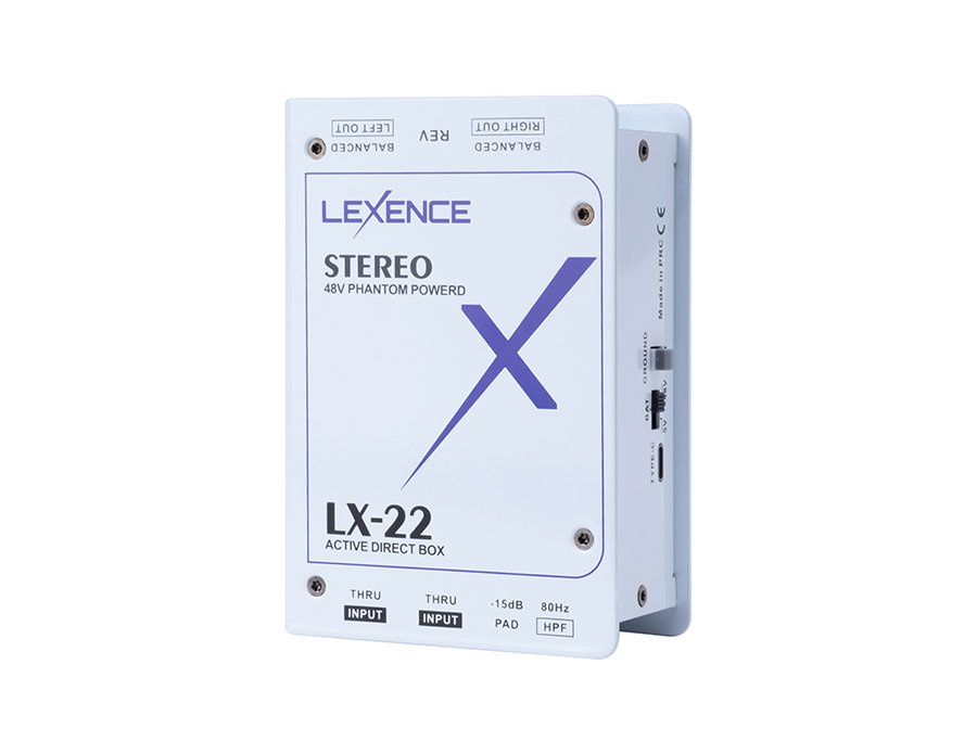 LX-22 Active Stereo DI Box