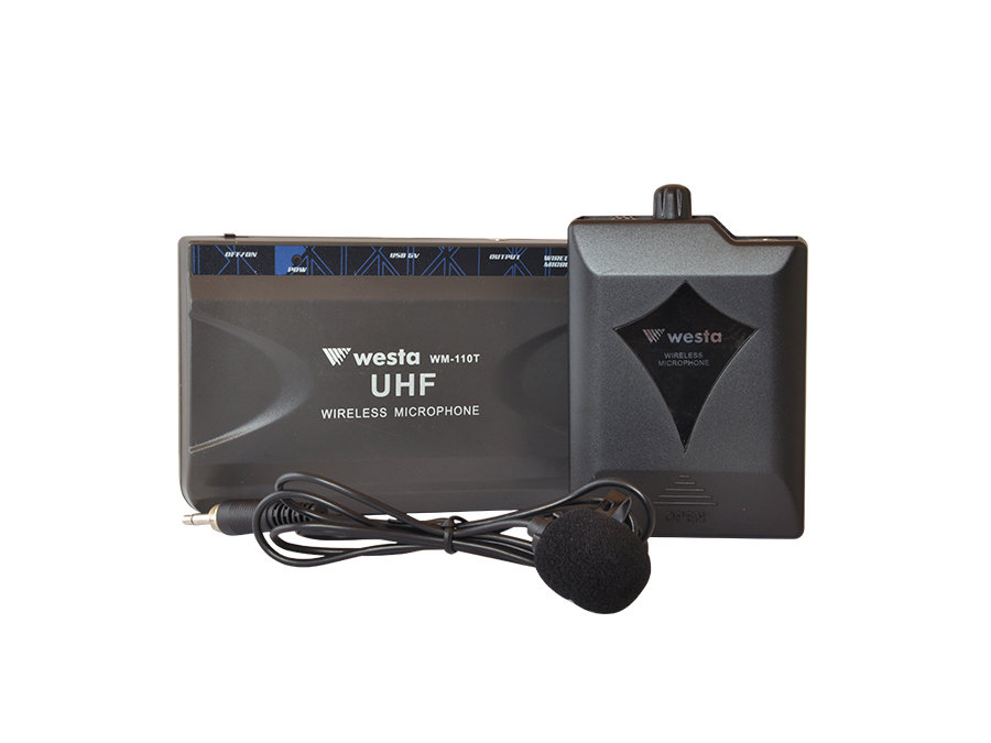 WM-110T - UHF Telsiz Yaka Mikrofonu - ES-330 İçin