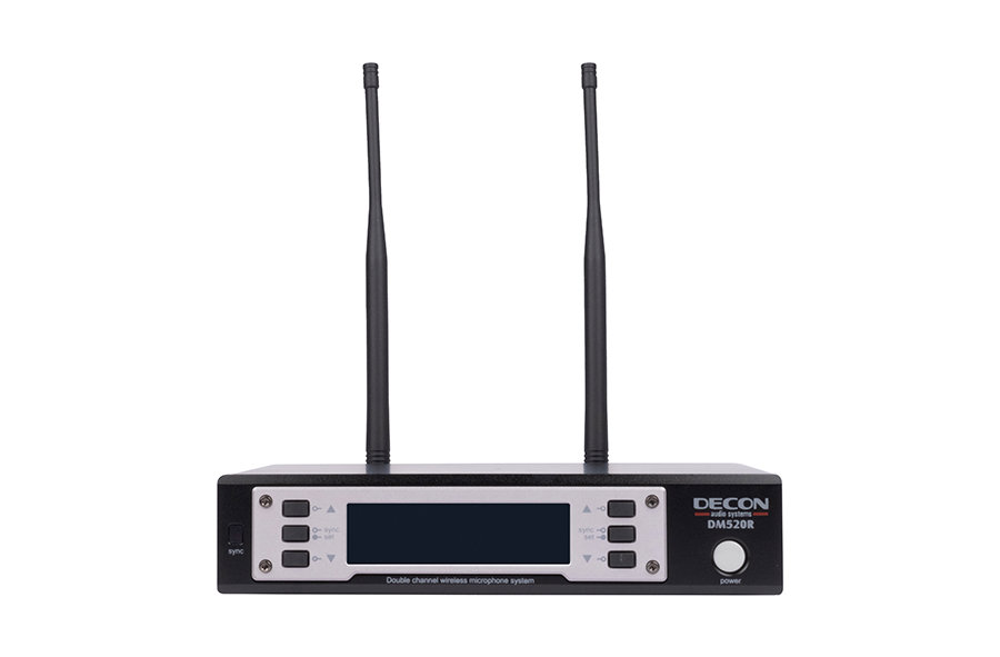DM-520R Receiver - 2 Kanal UHF Alıcı Ünitesi