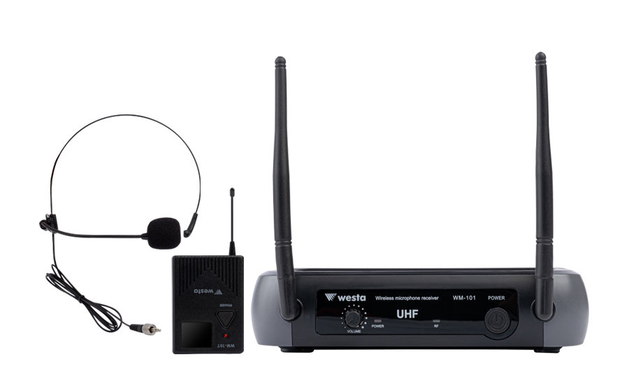 WM-101T 1 Receiver+1 Lavalier(Yaka) Mikrofon Seti