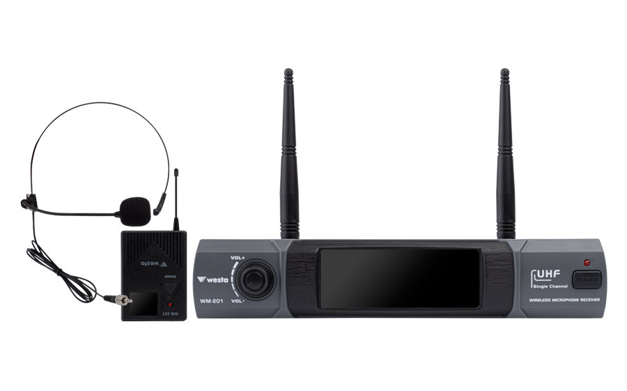 WM-201T 1 Receiver+ 1 Lavalier(Yaka) Mikrofon Seti