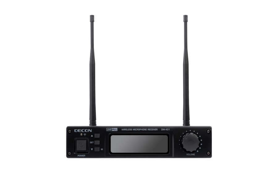 DM-401H 1 Receiver+ 1 Handheld Mic.