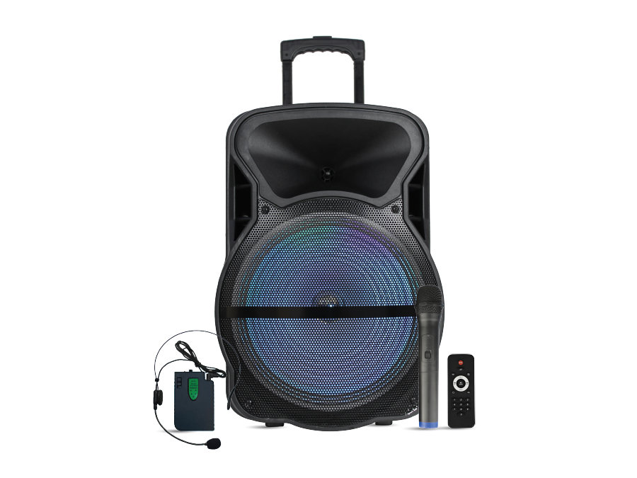 WAP-12503ET - 12" Aktif Portatif Ses Sistemi (1 El+1 Headset)