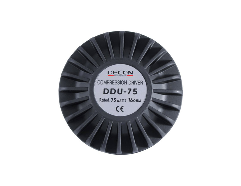 DDU-75 - Driver Unit - 75W 16 Ohm 128 dB
