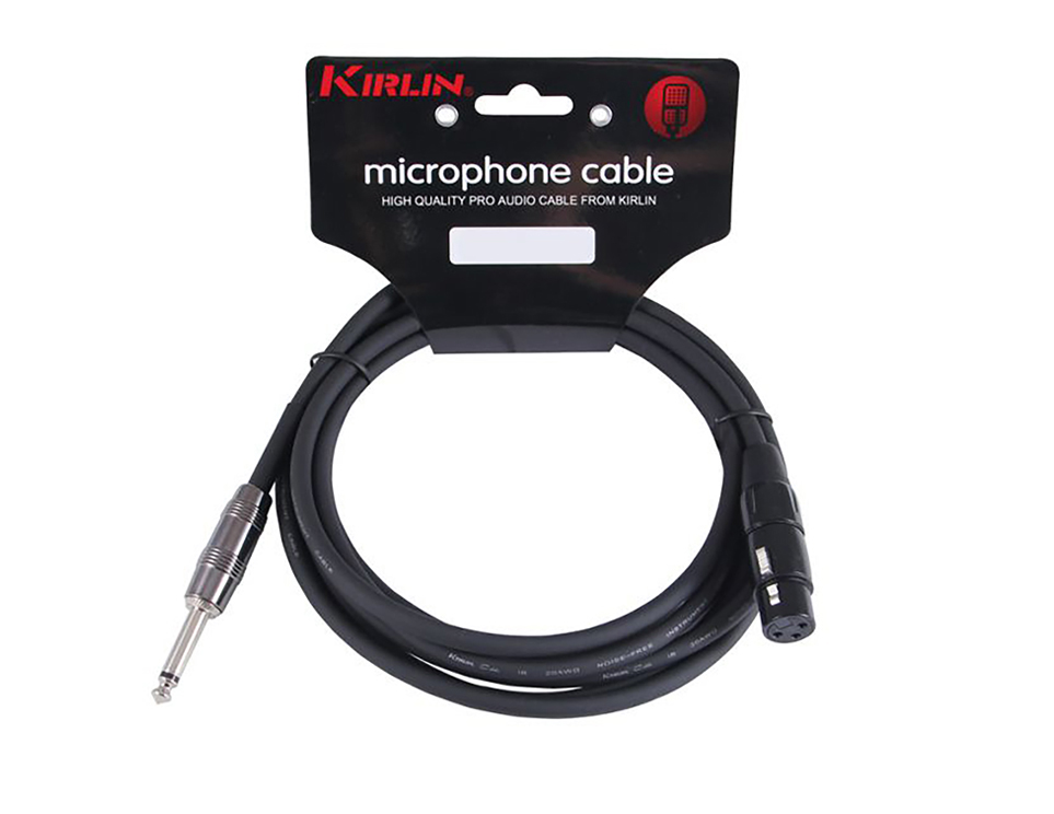 MP-272BN- 6M 20AWG -  XLR/F - 6.3mm Microphone Cable