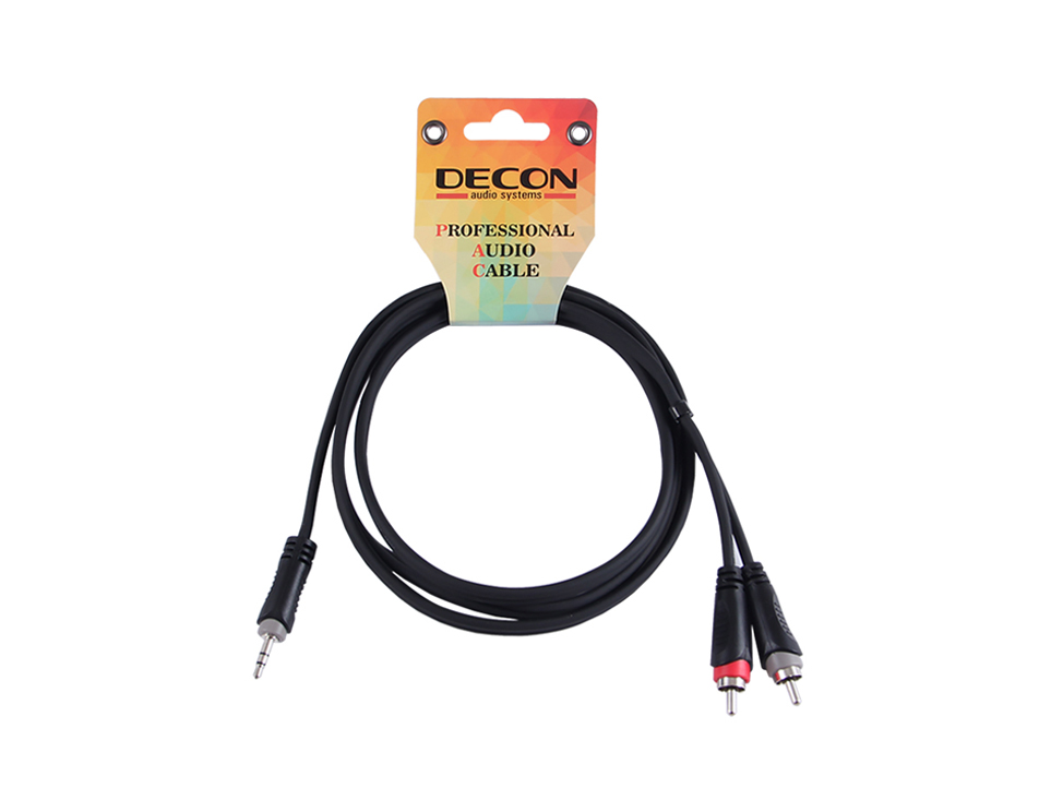DC-150L5 Ses Kablosu 3.5S/2*RCA M,5M