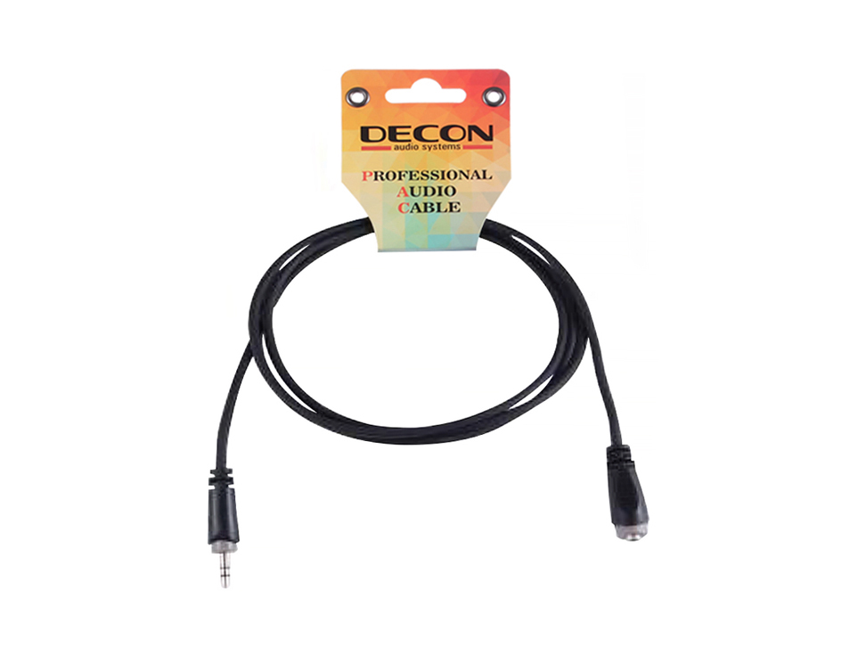 DC-260L1.5   3.5mm Stereo Dişi /3.5mm Stereo Erkek uzatma kablosu 1.5M