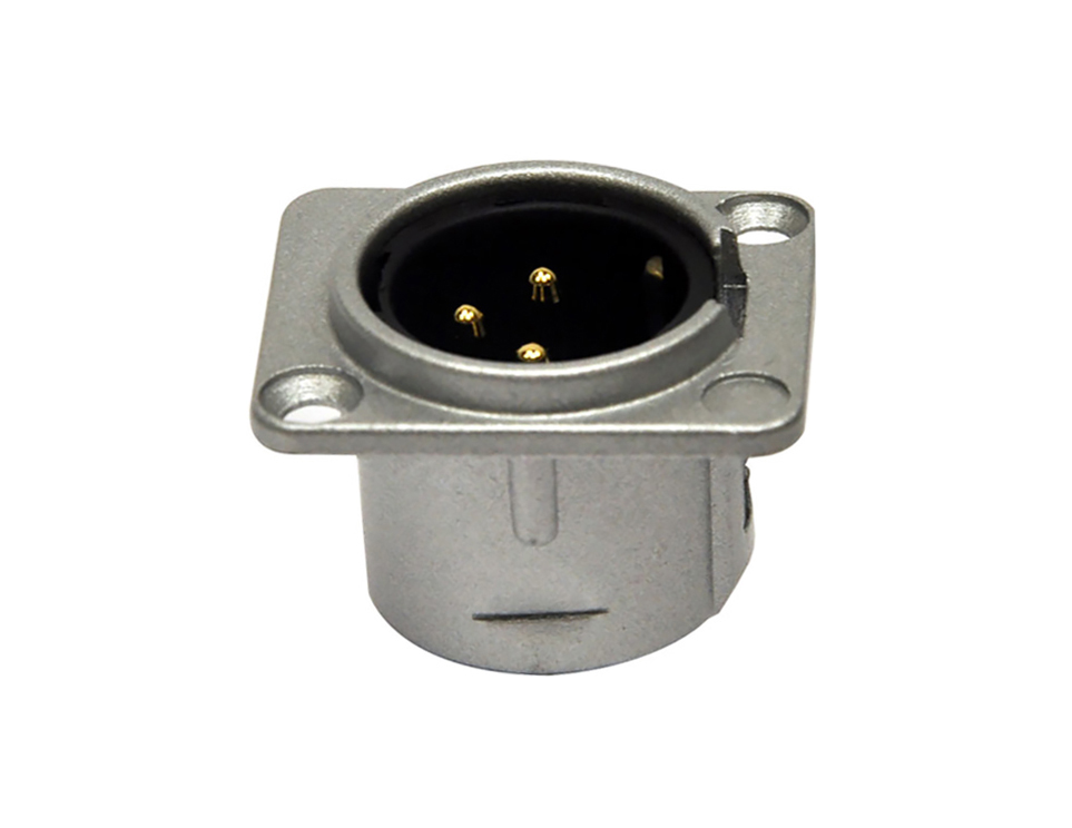CJ-3MX XLR ŞASE ERKEK - METAL