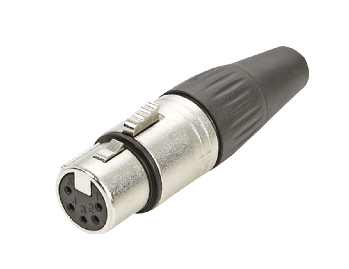 DAN-5F-G - 5 Pin XLR Dişi - Gold
