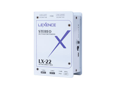 Lexence - LX-22 Active Stereo DI Box