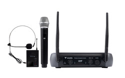 WM-102HT 1 Receiver+1 Handheld Mic.+ 1 Lavalier(Yaka) Mic. - Thumbnail