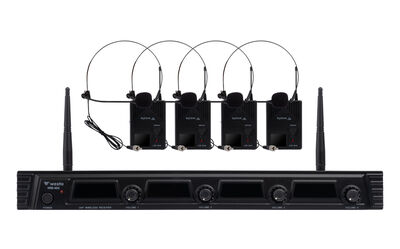 Westa - WM-404T - 4 Kanal UHF Yaka (HeadSet) Mikrofon Seti